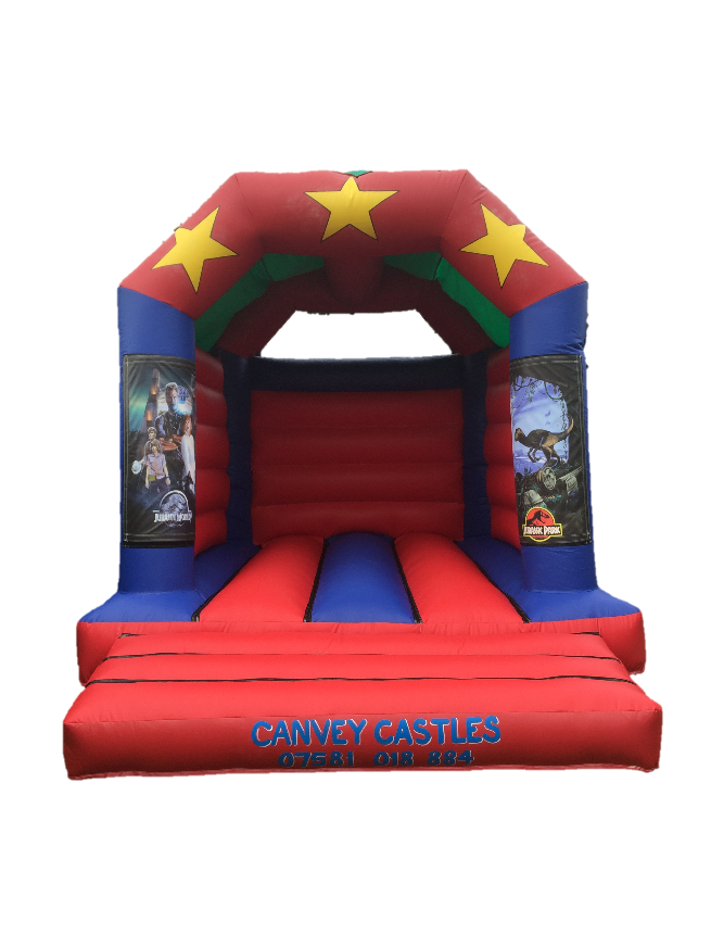 jurassic world bouncy castle